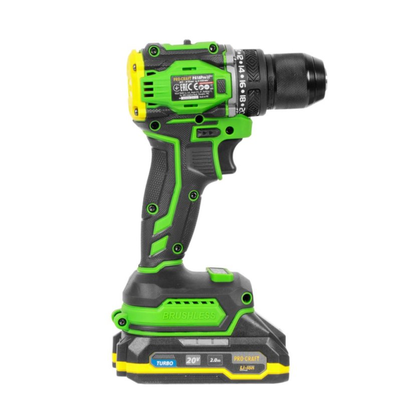 Aku vrtací šroubovák Procraft PA18Pro-2B-C s dvěma bateriemi | PA18Pro-2B-C