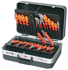 KNIPEX montážní kufr pro elektrikáře, 20 ks nářadí