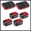 EINHELL GP-CM 36/52 S Li BL - Kit (4x 5,2 Ah) aku sekačka na trávu (Power X-Change)