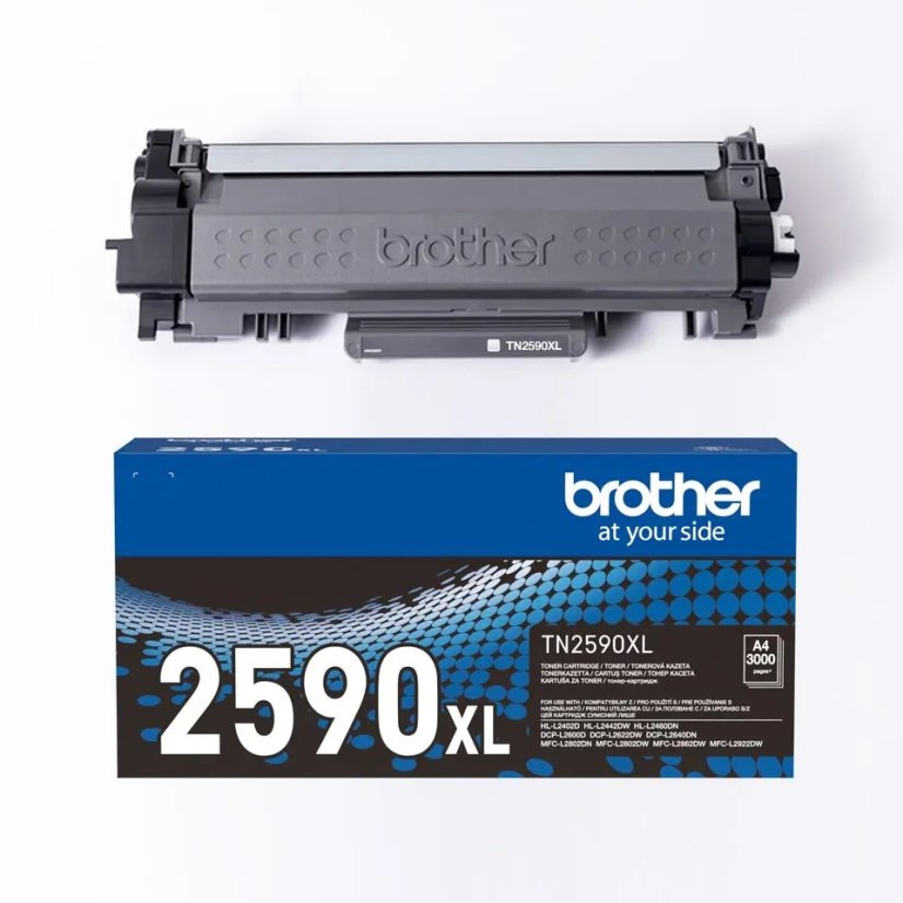 Originální Brother TN-2590XL černý toner do tiskárny