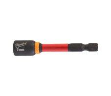 MILWAUKEE SHOCKWAVE hlavice nástrčná 7 x 65 mm s magnetem, 1/4" HEX