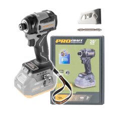 PROCRAFT industrial ID20Abb aku rázový utahovák, SOLO