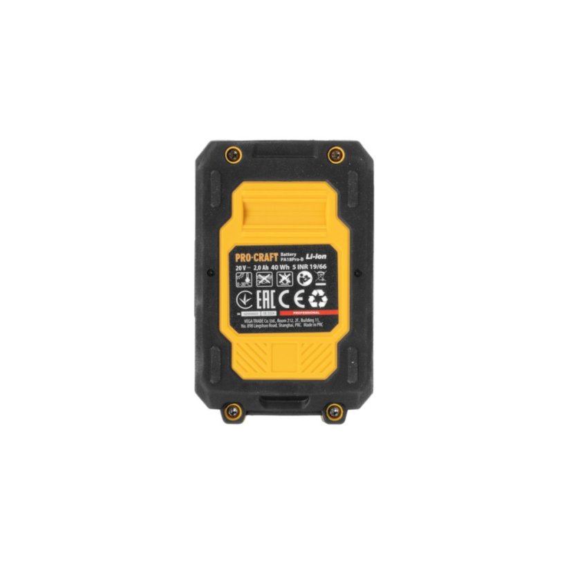 Aku vrtací šroubovák Procraft PA18Pro DFR-2B-C s dvěma bateriemi | PA18Pro DFR-2B-C