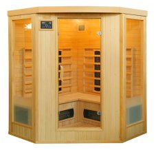 HEALTHLAND DeLUXE 4440 CB/CR CARBON infrasauna