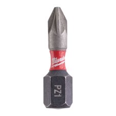 MILWAUKEE SHOCKWAVE™ bit 1/4" PZ 1 x 25 mm (balení 2 ks)