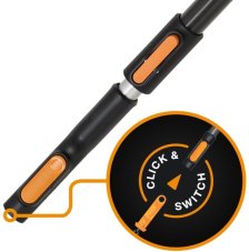 FISKARS OneClick násada teleskopická (M)