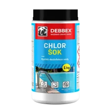 DEBBEX Chlór šok, 1kg