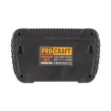 PROCRAFT nabíječka 20 V pro 2 akumulátory