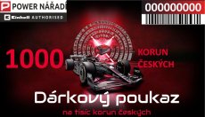 Dárkový poukaz Power-Nářadí.cz na nákup zboží v hodnotě 1000 Kč