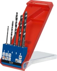 KWB Sada vrtáků HSS-G do kovu 2-6 mm 5ks