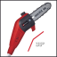EINHELL GC-LC 18/20 Li T - Solo aku prerezávacia píla (Power X-Change)