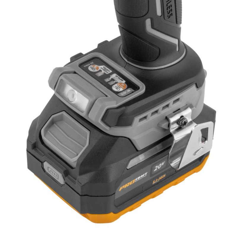 PROCRAFT industrial CD20B aku příklepová vrtačka, KIT