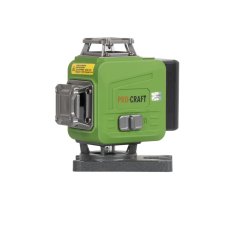 PROCRAFT LE-4GL krížový líniový samonivelačný laser, zelený