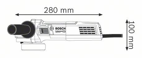 BOSCH GWS 9-125 S uhlová brúska