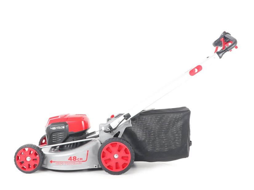 CRAMER 48LM48SP aku sekačka s pojezdem, KIT (1x 4,0 Ah)