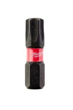 MILWAUKEE SHOCKWAVE™ bit 1/4" TORX T40 x 25 mm (balení 2 ks)