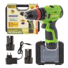 PROCRAFT PA12Pro DFR aku šroubovák, KIT