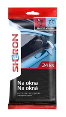 SHERON ubrousky na okna, balení 24 ks