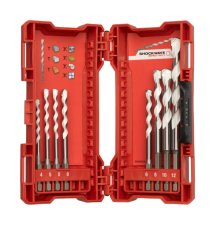MILWAUKEE Shockwave Multi Material sada univerzálních vrtáků 8-dílná EU