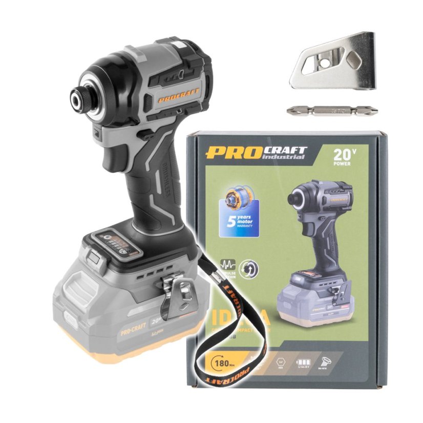 PROCRAFT industrial ID20Abb aku rázový utahovák, SOLO