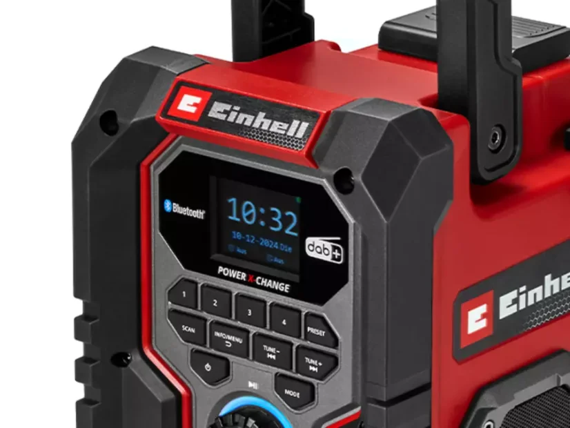 EINHELL TE-CR 18 Li DAB+/FM/BT aku rádio, SOLO (Power X-Change)
