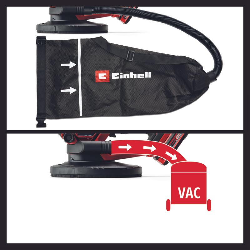 EINHELL PROFESSIONAL TP-DWS 18/225 Li BL - Solo aku bruska na sádrokarton (Power X-Change)