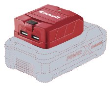 EINHELL TE-CP 18 Li USB - Solo adaptér (Power X-Change)