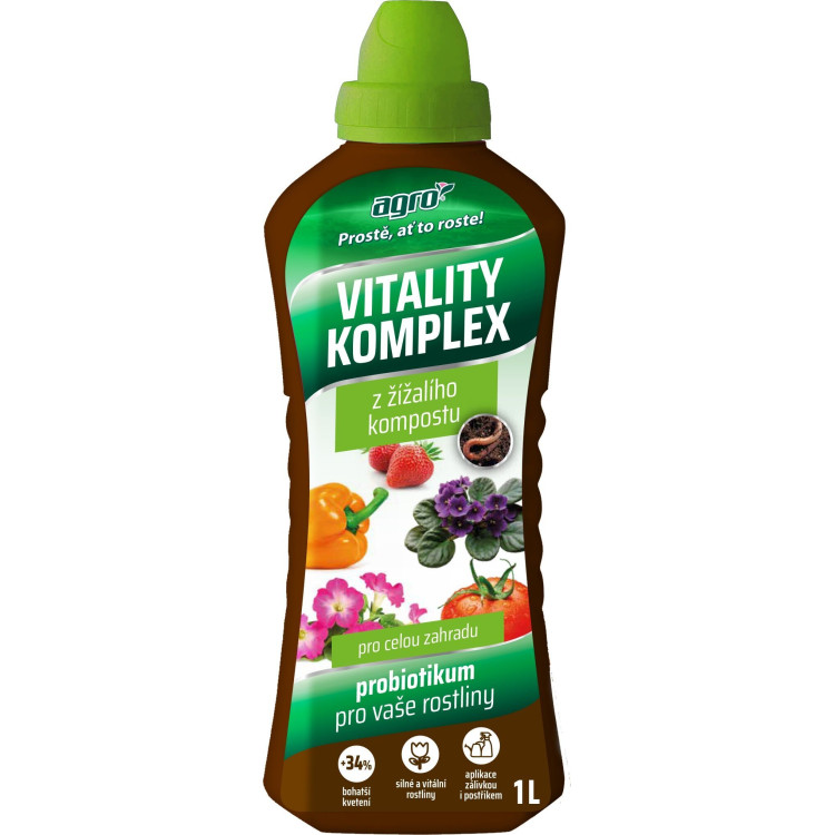 AGRO Vitality Komplex (001370) probiotikum pro vaše rostliny 1 l