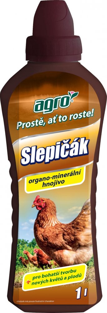 AGRO Slepičák 1l (001390) organo-minerální hnojivo