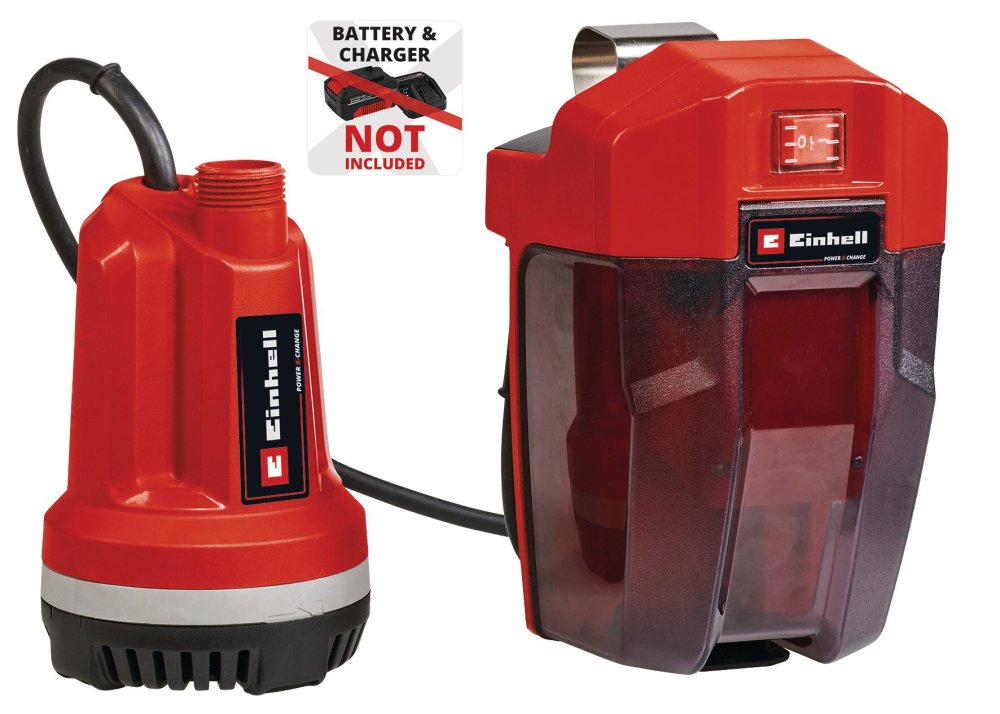 EINHELL GE-PP 18 RB Li - Solo 4170429 aku ponorné sudové čerpadlo (Power X-Change)